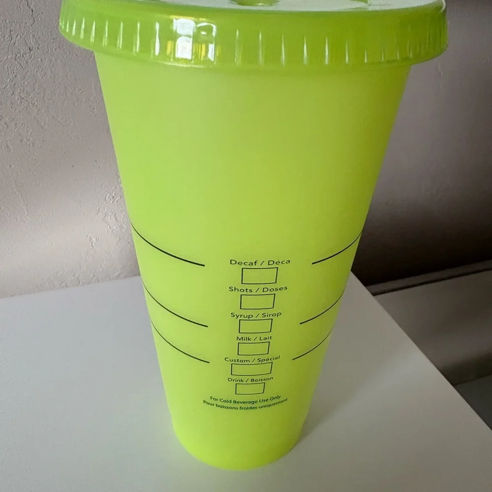 Starbucks bright green